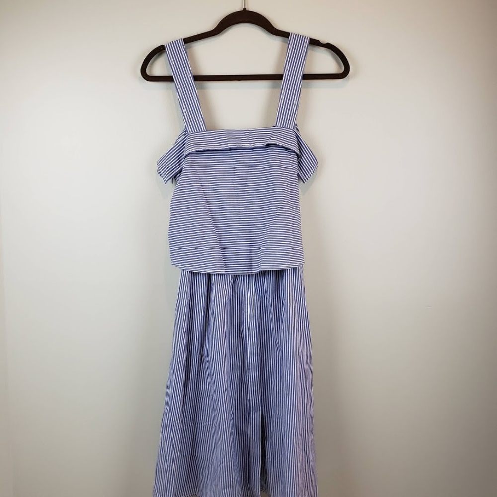 NWT Derek Lam 10 Crosby Tie Front Dress $395 SZ 6 - Picture 5 of 7